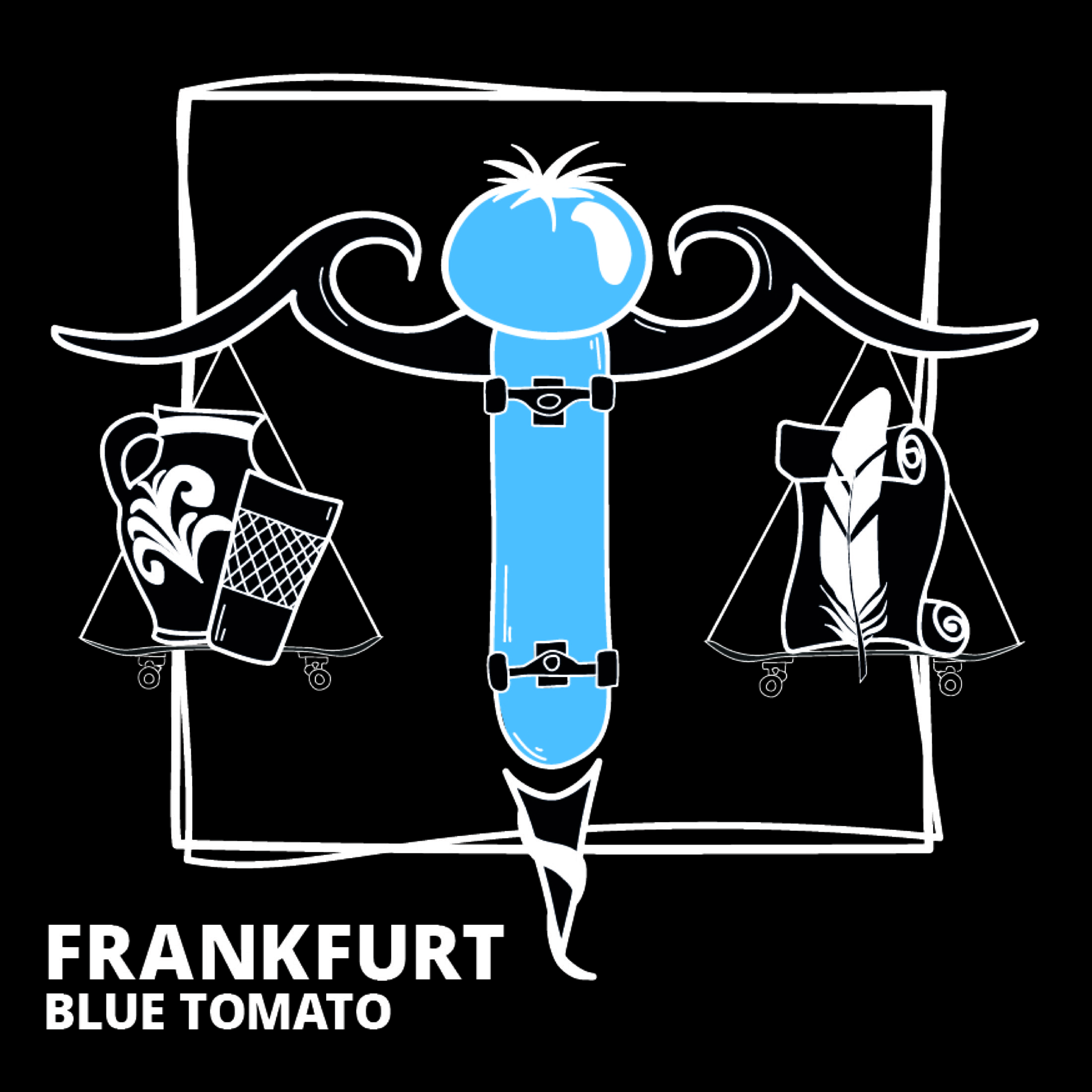 Blue Tomato Print