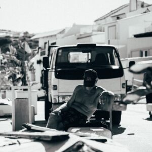 man on the coast